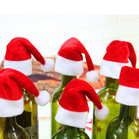 Santa Cutlery Holders - Set of 6 - Uncommongifts.in